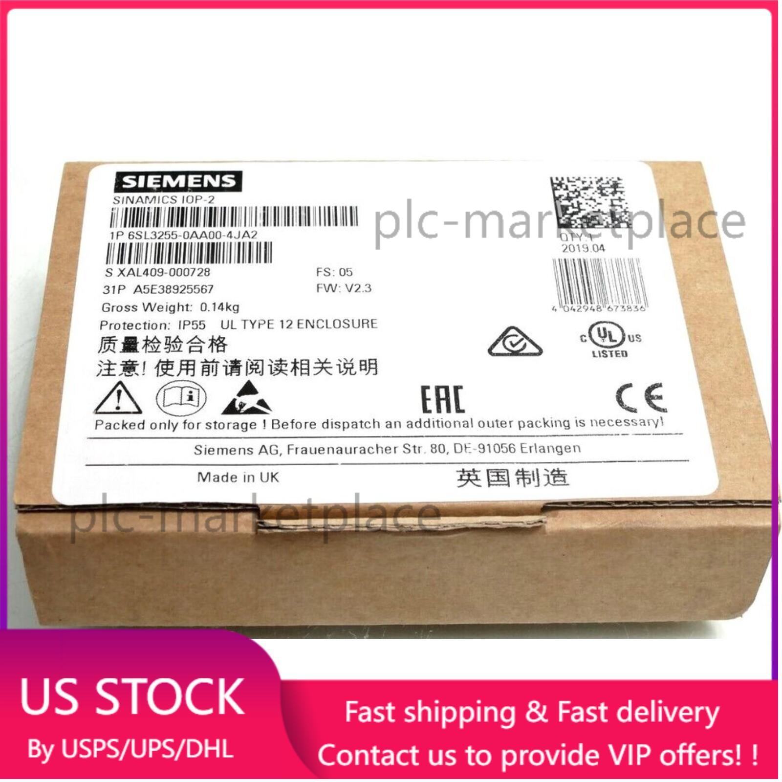 New Siemens 6SL3 255-0AA00-4JA2 6SL3255-0AA00-4JA2 G Intelligent Operator Panel
