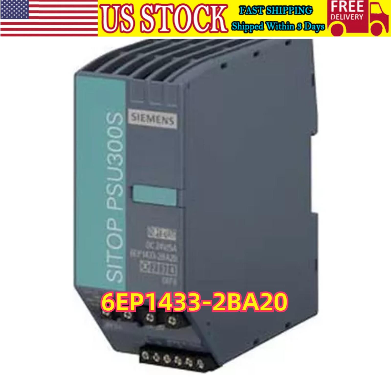 New Siemens SITOP PSU300S Stabilized Power Supply 6EP1 433-2BA20 6EP1433-2BA20