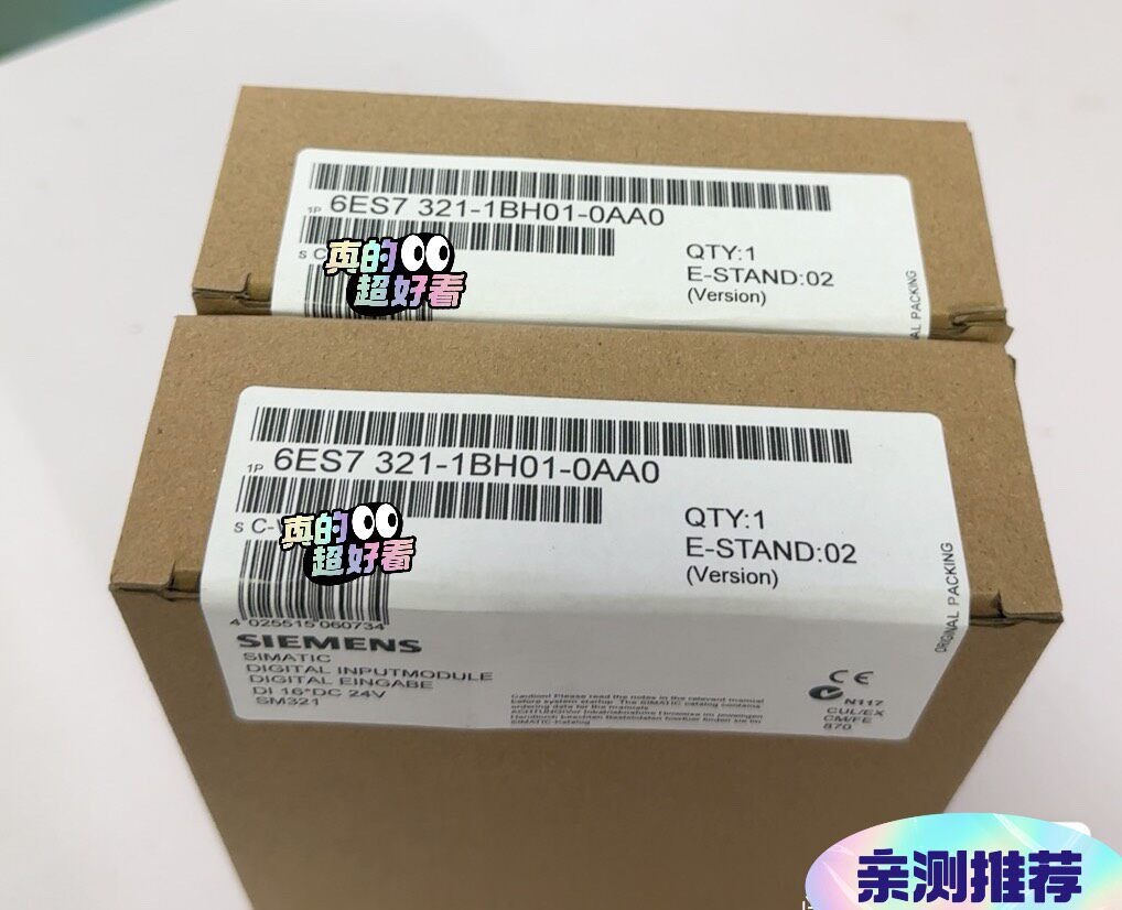 Siemens 6ES7321-1BH01-0AA0 SIMATIC S7-300 I / O Module DHL