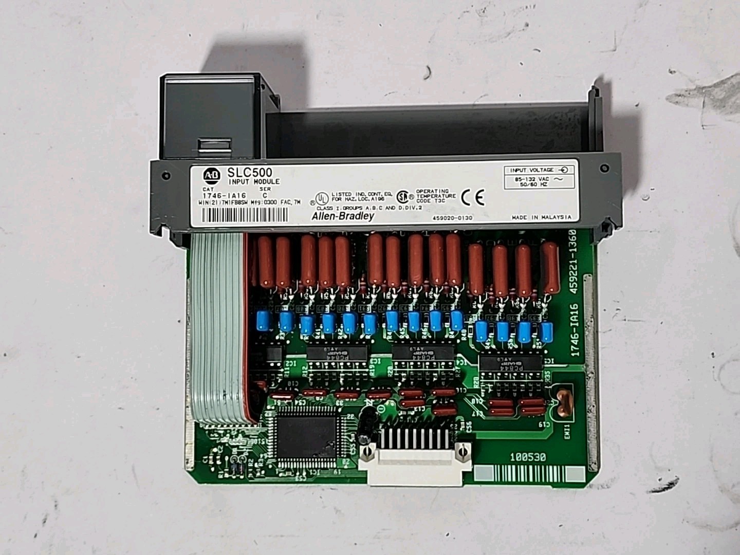 Allen-Bradley SLC500 1746-IA16 Ser C Input Module (No Terminal Block Or Door)