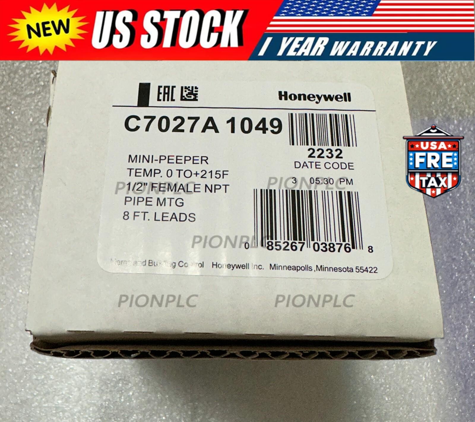 One Honeywell C7027A1049 C7027A-1049 Flame Detector Sensor Fast Ship US Free TAX