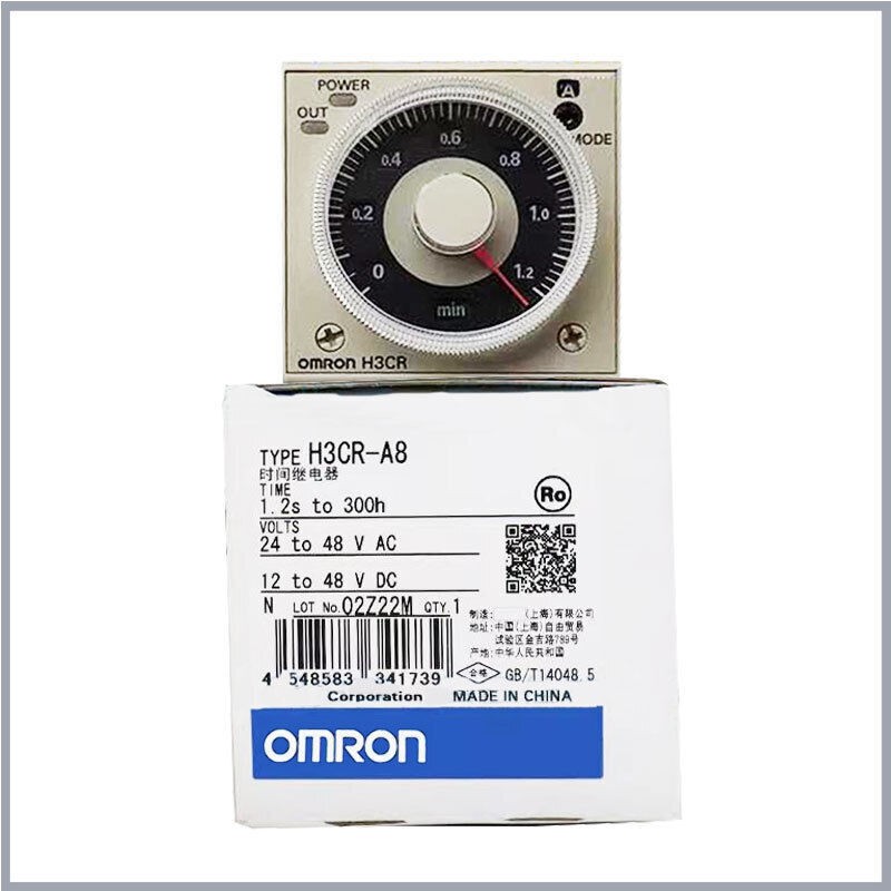 Omron H3CR-A8 24-48V Timer New One Free Shipping H3CRA8