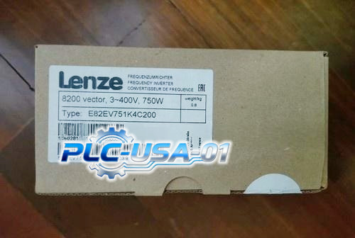 E82EV751K4C200 1PCS New Lenze E82EV751-4C200 3Ph 0.75KW 3-400V 2.4AMP Fast ship