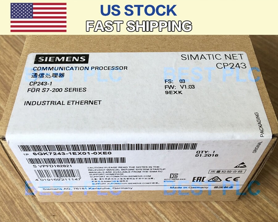 1PCS Brand Siemens 6GK7243-1EX01-0XE0 6GK7 243-1EX01-0XE0