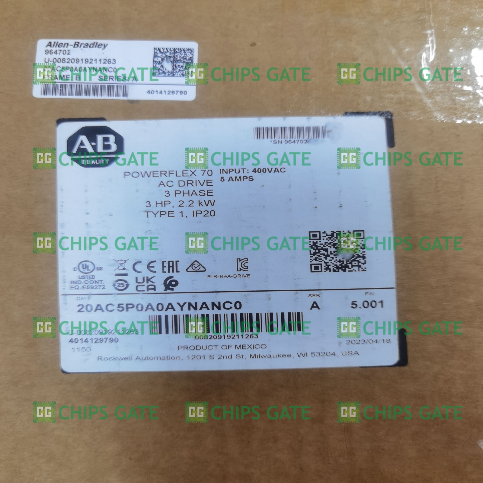 1PC New Factory Sealed 20AC5P0A0AYNANC0