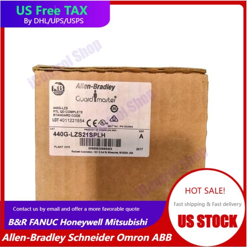 Allen-Bradley 440G-LZS21SPLH Guard Master Guardlock Switch US Free Tax
