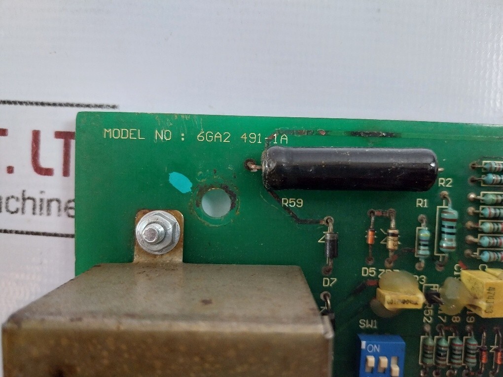 Siemens 6GA2 491-1A Automatic Voltage Regulator Board