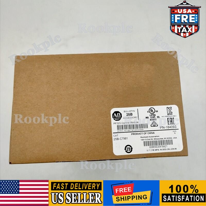 25B-CTM1 PowerFlex 525 Control Module New AB Factory Original Sealed Box 25BCTM1