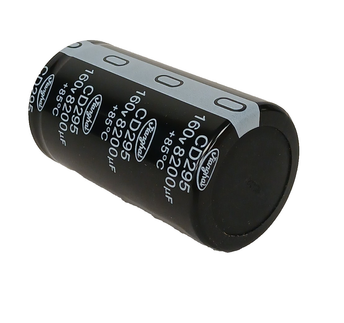 2 PACK Jianghai CD295 8200uF 160V Snap-In Electrolytic Capacitor ECS2CB822M 85°C
