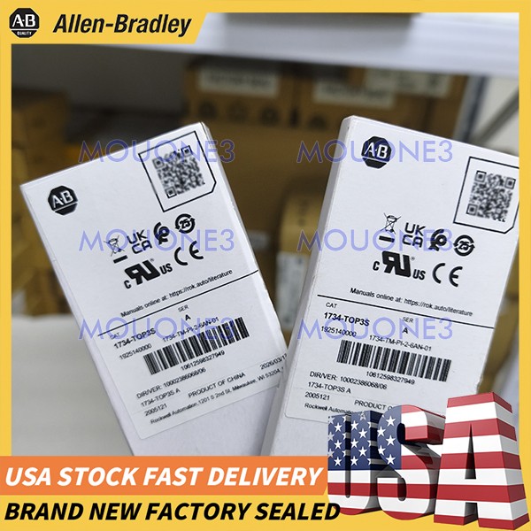 New Allen Bradley 1734-TOP3S 12-Point I/O Terminal Base Free Shipping
