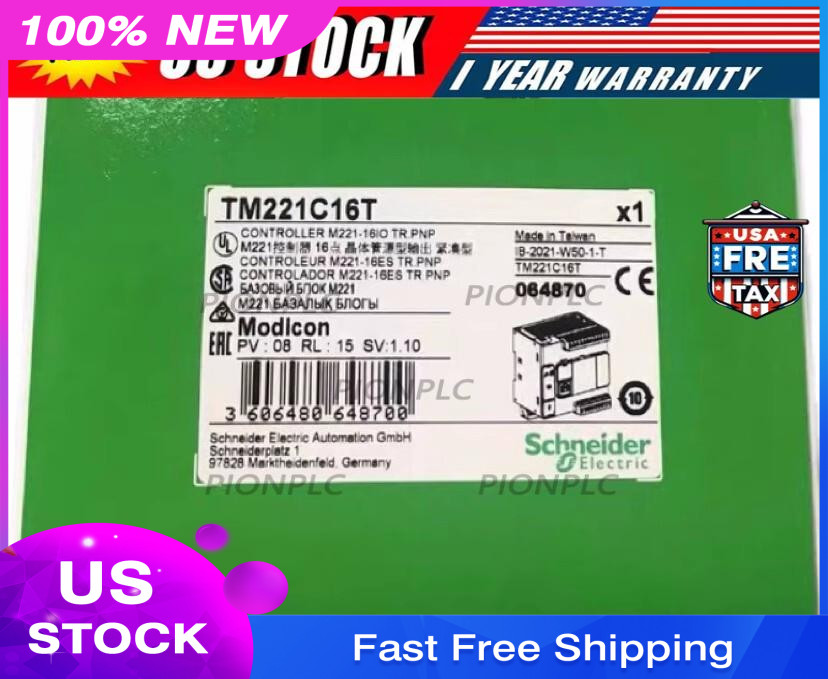 1PC Schneider TM221C16T PLC Module TM221C16T New In Box Free Fast Shipping
