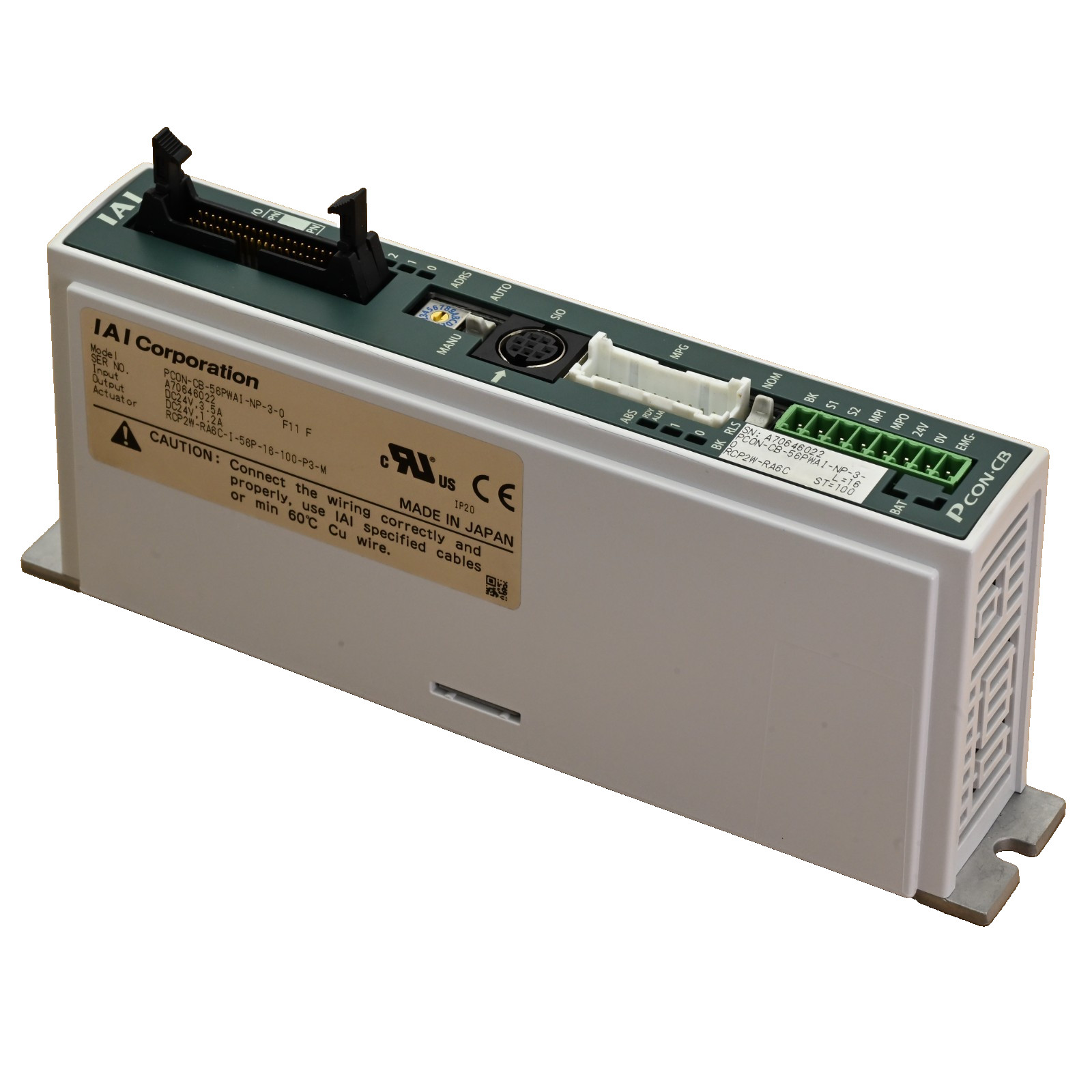 IAI Corporation PCON-CB-56PWAI-NP-3-0 Intelligent Actuator Position Controller