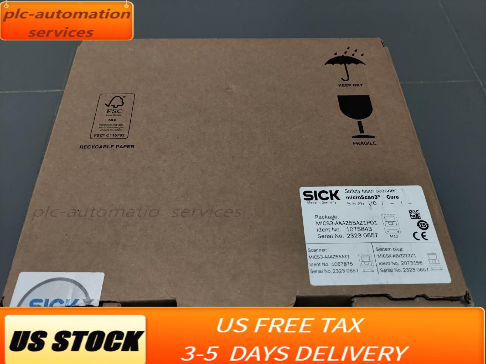 One Sick MICS3-AAAZ55AZ1P01 laser scanner New MICS3AAAZ55AZ1P01