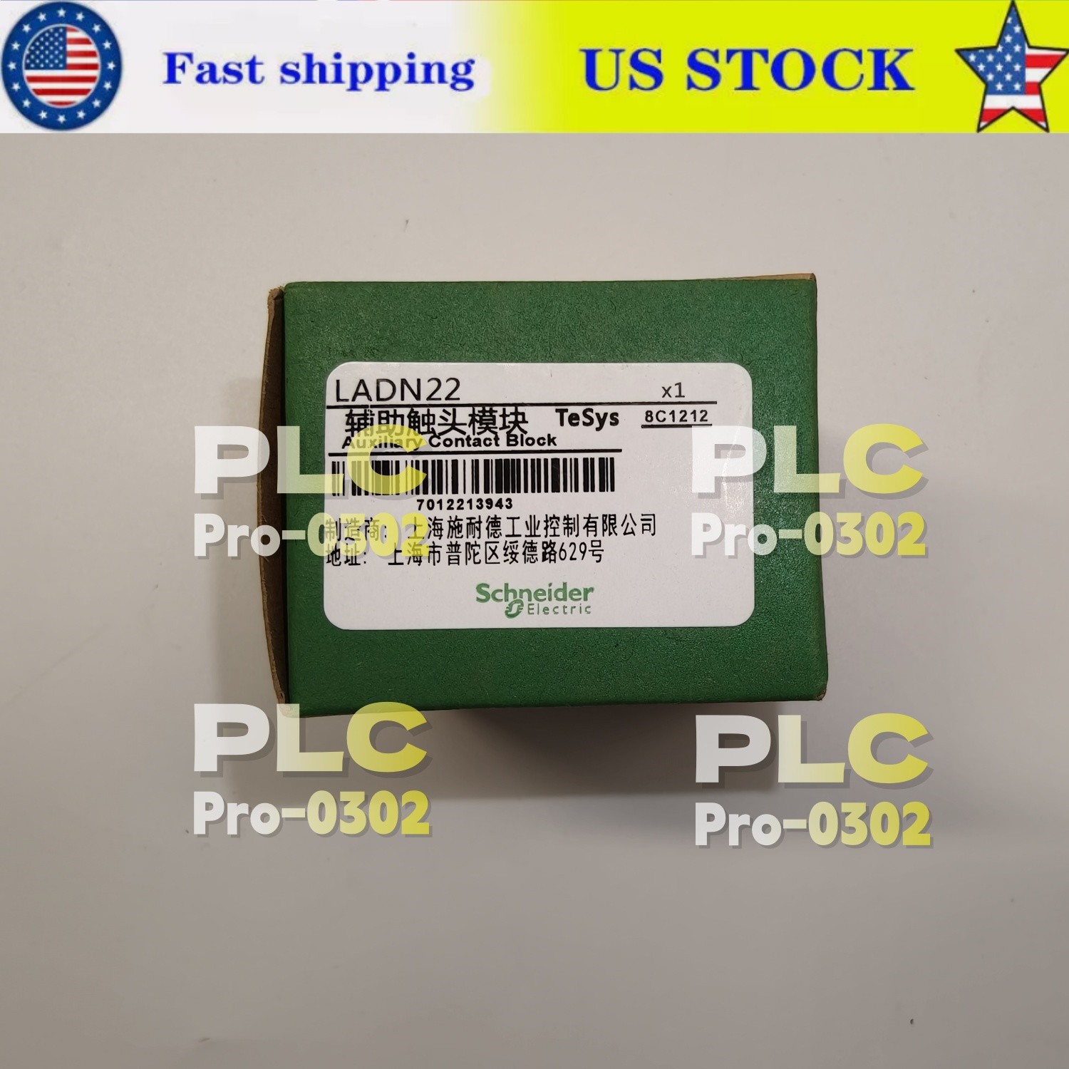 1PC NEW Auxiliary Contactor Module Schneider Electric LADN22