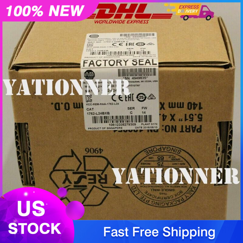 New Allen-Bradley AB 1762-L24BXB SER C MicroLogix 1200 24 Point Controller