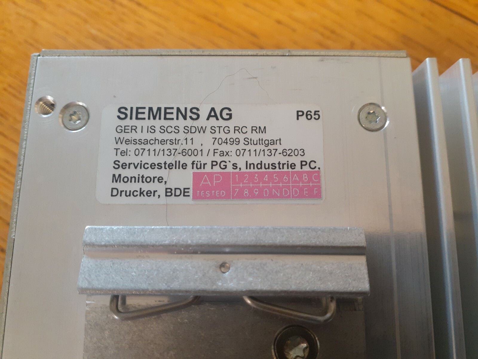 SIEMENS SIMATIC MICROBOX PC 427B 6ES7647-7AD10-1AX0 EXCELLENT COND!!