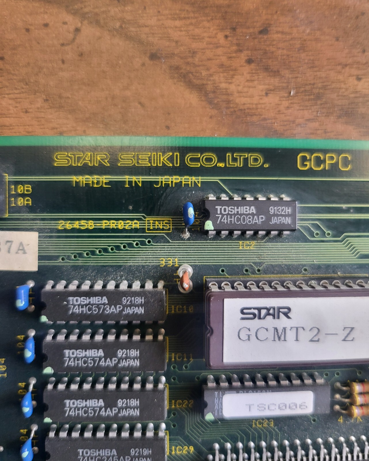 Star Automation GCPC Seiki Robot Circuit Board 26458-PR02A INS