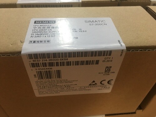 1PC 6ES7 214-2BD23-0XB0 NEW SIEMENS S7-200 CPU 224 6ES7214-2BD23-0XB0 2BD23-0XB0
