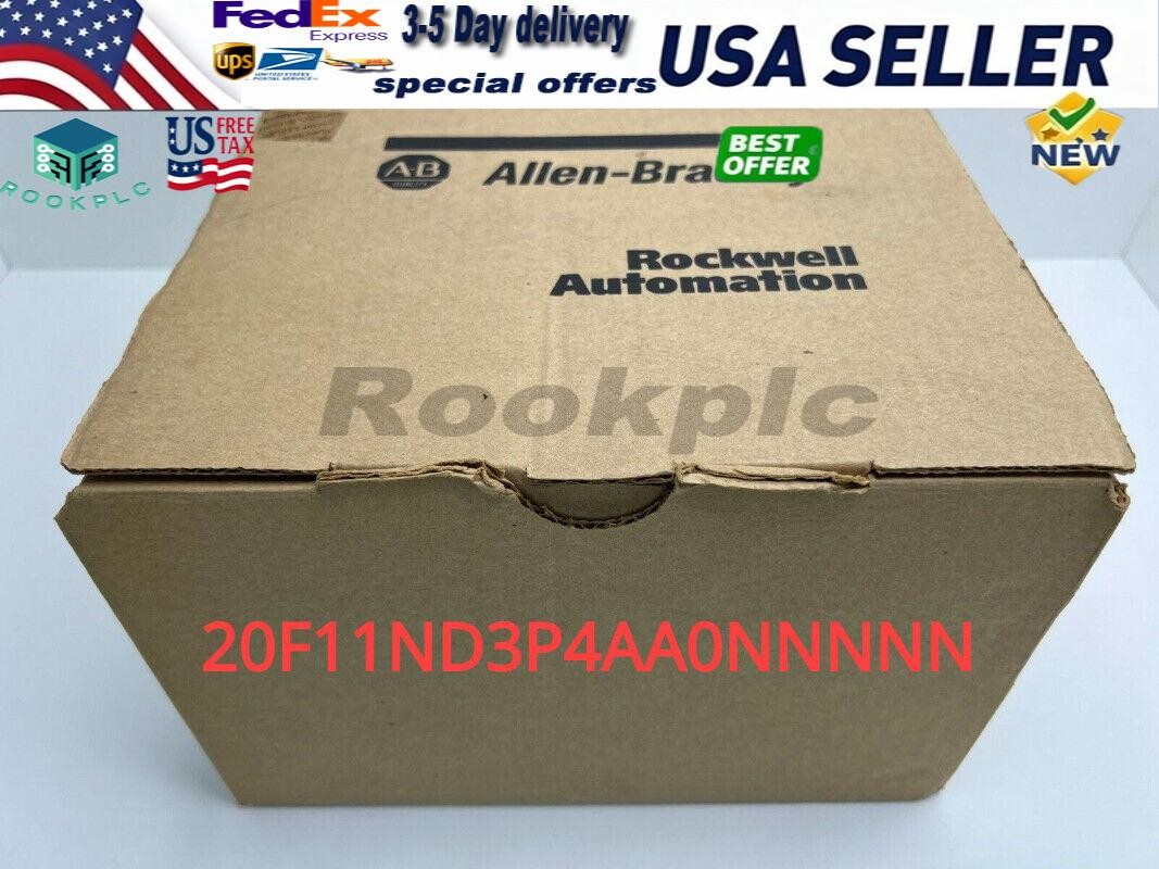 20F11ND3P4AA0NNNNN New Factory Sealed Allen-Bradley Air Cooled 753 AC Drive