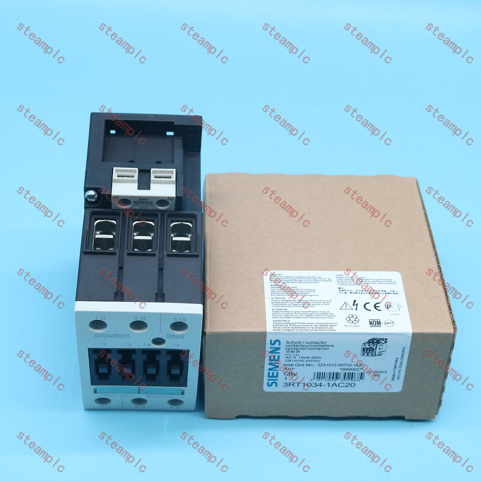 NEW 1PS FOR SIEMENS Contactor 3RT1034-1AC20 3RT10341AC20