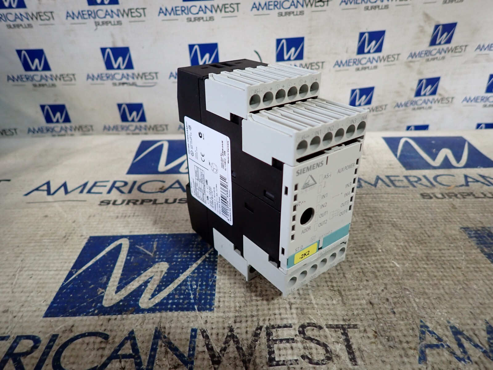 Siemens Interface Module 3RK1400-1CE00-0AA2 Din Rail Mount