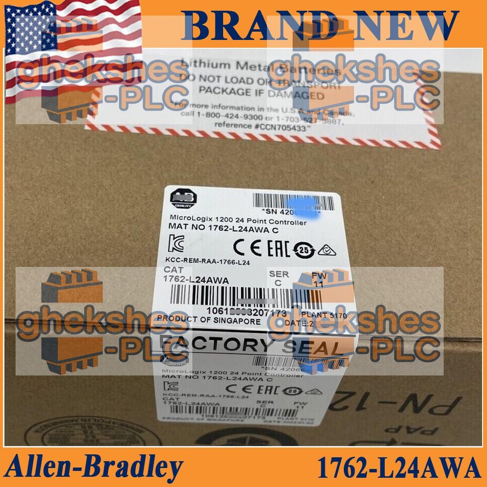 NEW PLC 1762-L24AWA / C AB MicroLogix 1200 24 Point Controller 1762 L24AWA