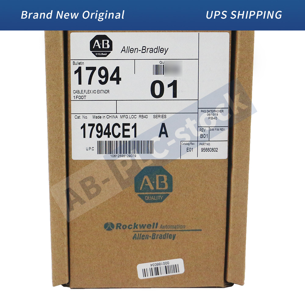 Brand New 1794-CE1 Allen Bradley 1794 FLEX I/O 1 ft Extender Cable (0.3 m)