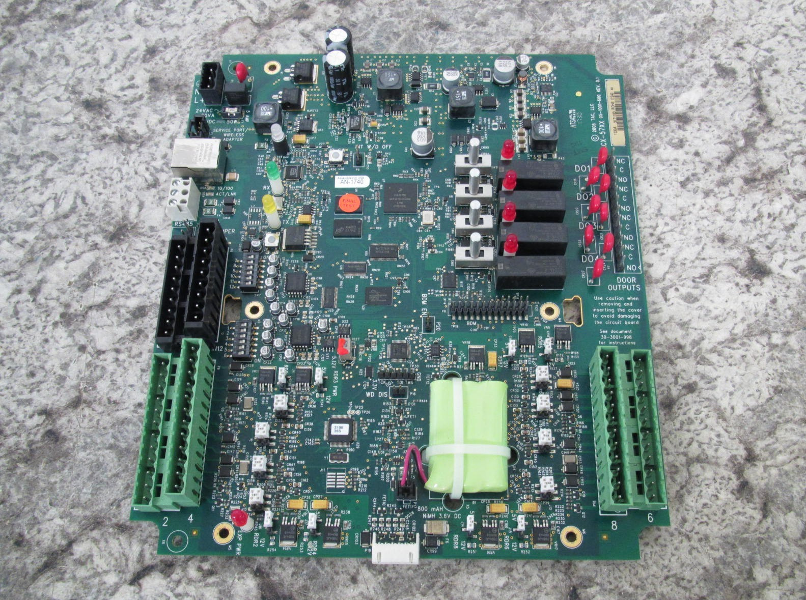 Schneider Electric ACX-57XX / ACX-5740 / 05-1001-600 Access Controller Board