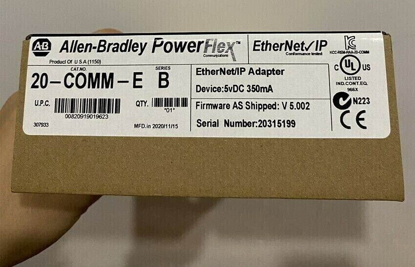 Allen-Bradley 20-COMM-E EtherNet Adapter Module 20-COMM-E