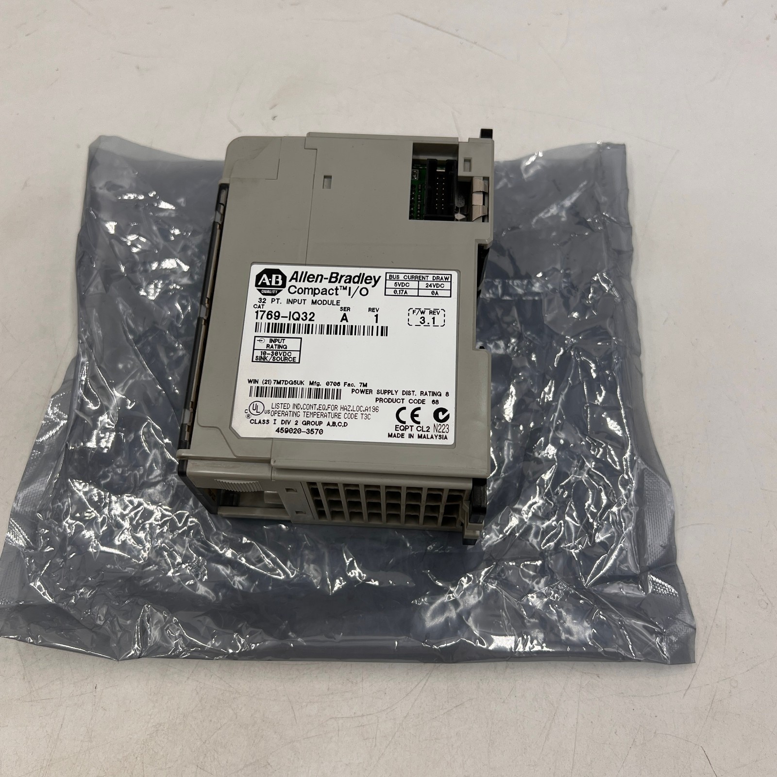 Allen Bradley 1769-IQ32 32 PT input module