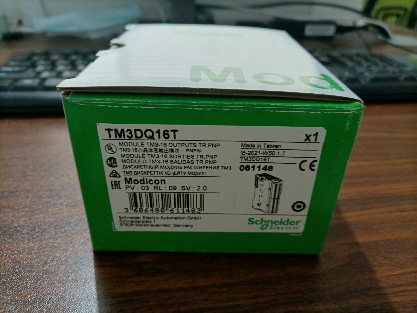 1PC Schneider TM3DQ16T PLC Module New In Box Expedited Shipping