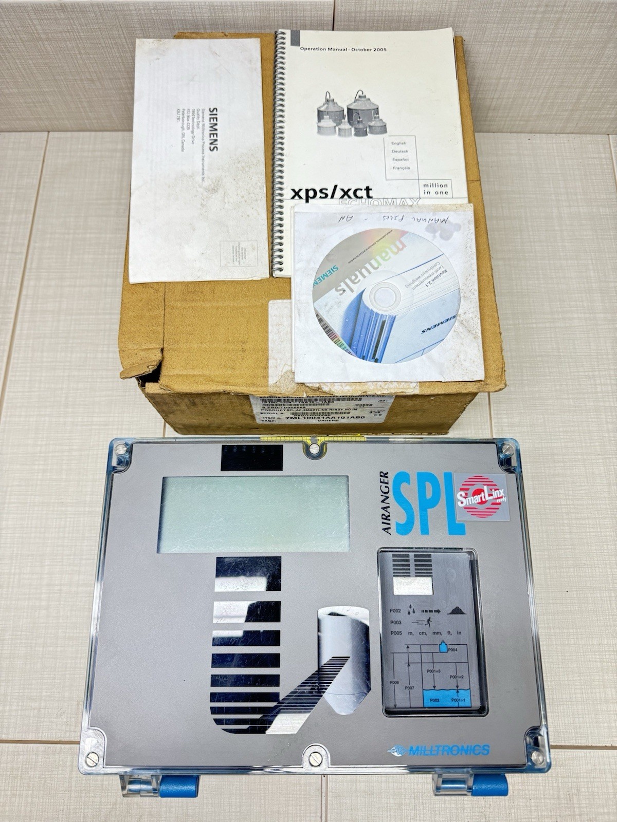 SIEMENS MILLTRONICS 1P7ML1004-1AA10-1AB0 AIRANGER SPL SMARTLINX READY