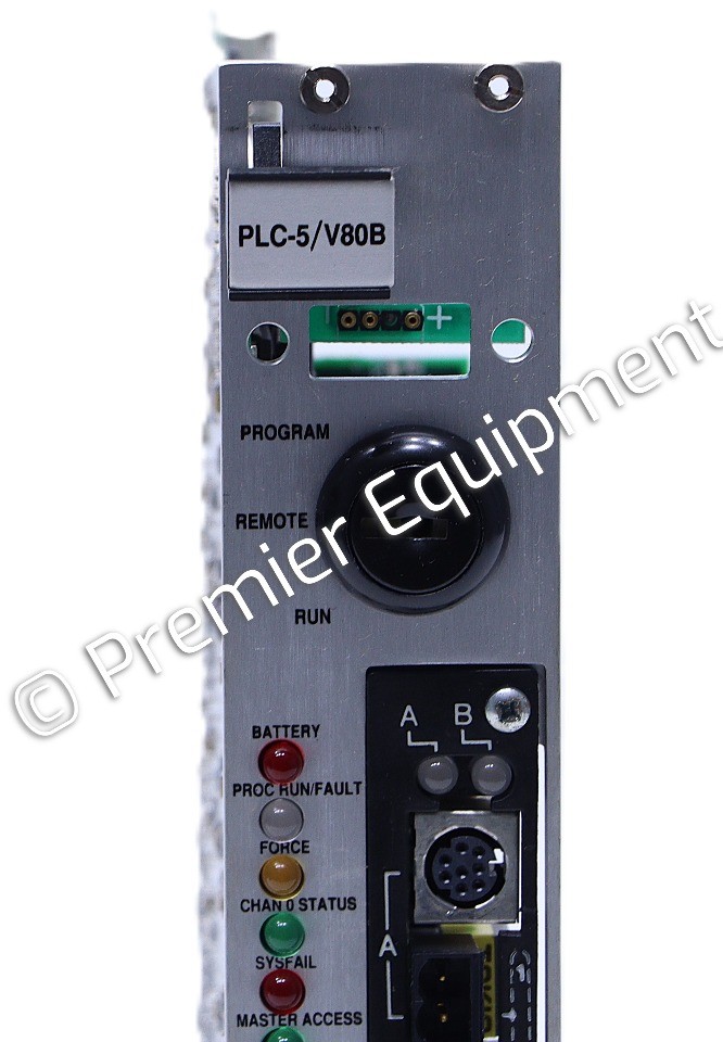 ALLEN BRADLEY 1785-V80B SER E REV D PLC-5/V80B PROCESSOR MODULE