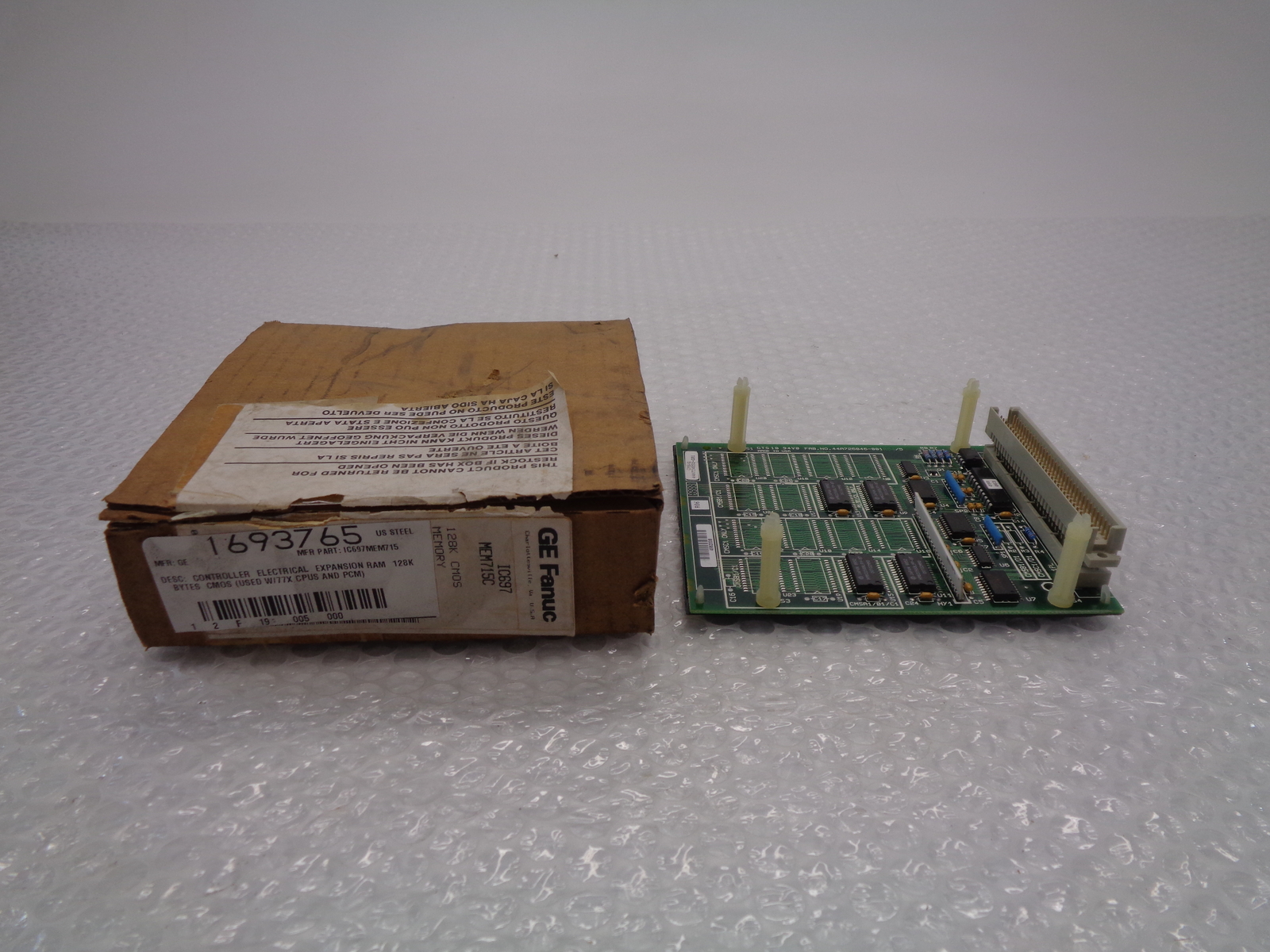 GE FANUC IC697MEM715C MEMORY MODULE NSMP
