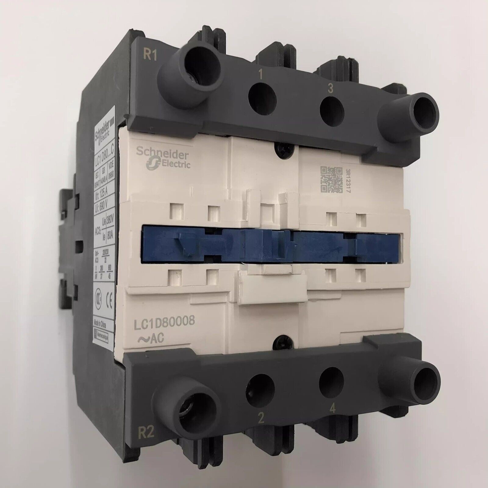 for LC1D80008E7C AC48V 2-open, 2-closed 4-pole AC contactor US Free TAX