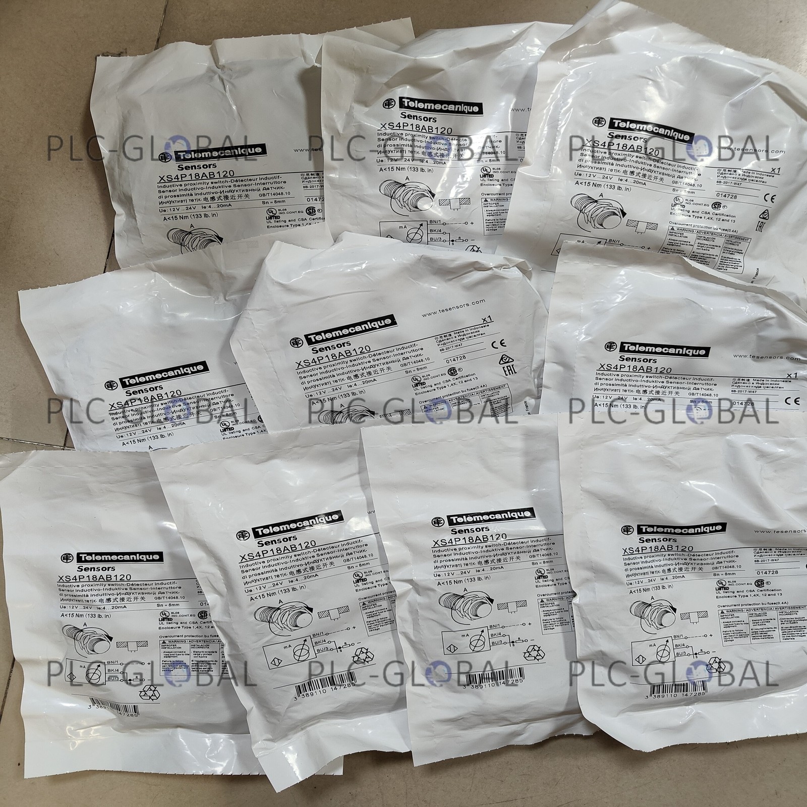 1pc New Replacement for XS4P18AB120 Warranty Included