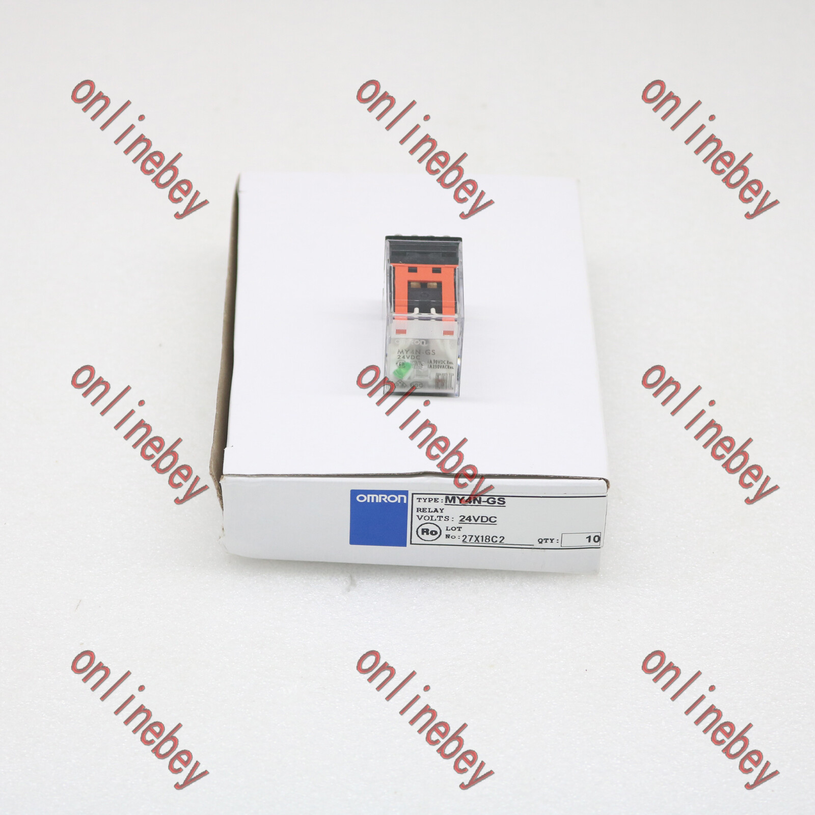 1box/10pcs new Omron small relay MY4N-GS 24VDC 1 year warranty