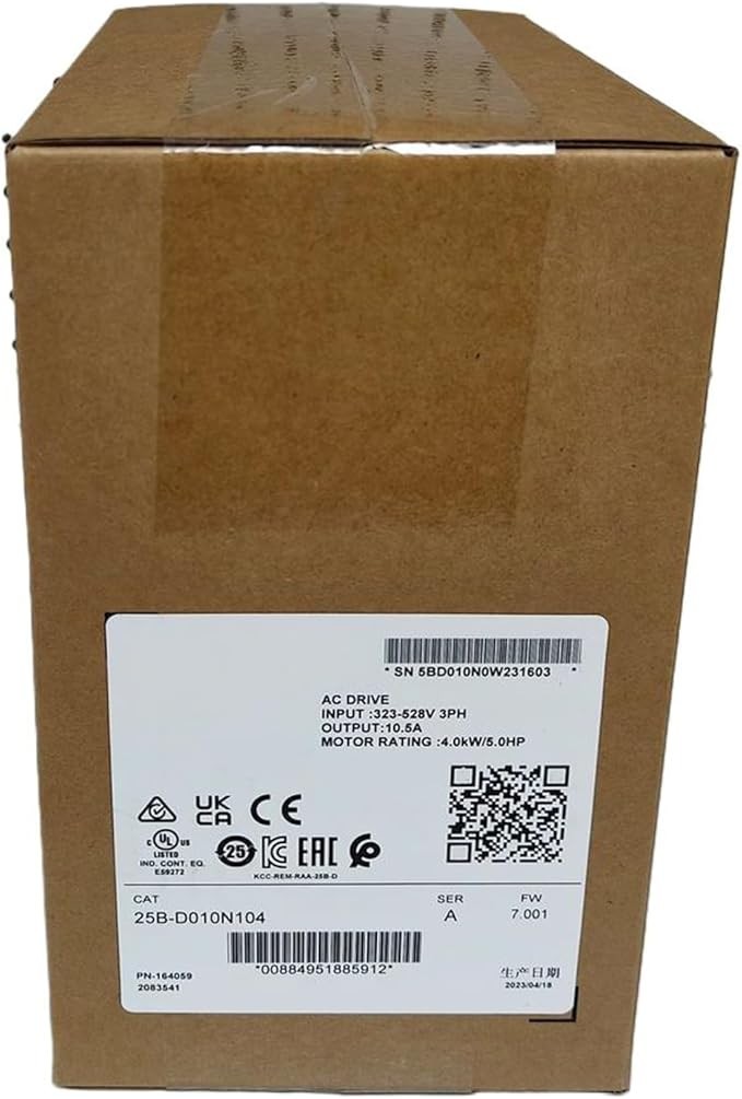Allen-Bradley 25B-D010N104 PowerFlex 525 4kW (5Hp) AC Drive