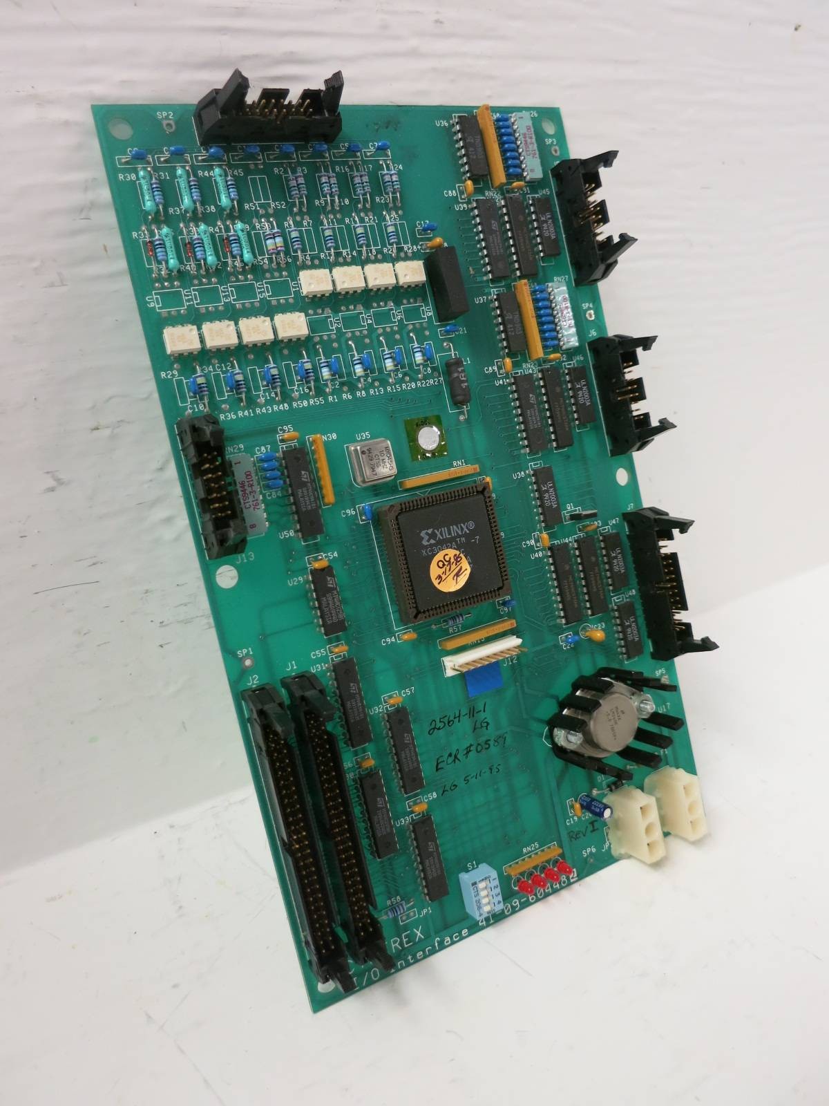 Cyberex 41-09-604482 Rev I I/O Interface Board PLC Card Module