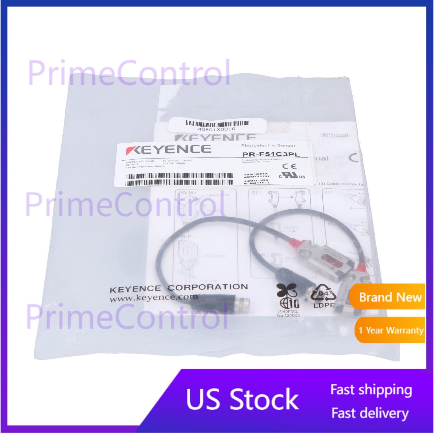 Keyence PR-F51C3PL New NFP Sealed