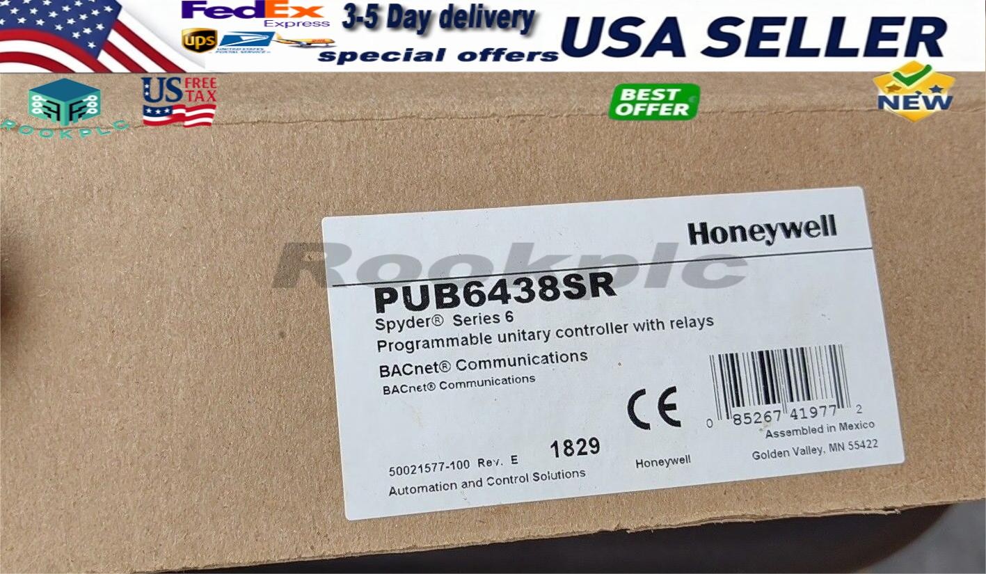 HONEYWELL PUB6438SR PROGRAMMABLE UNITARY CONTROLLER WITH RELAYS NEW DHL