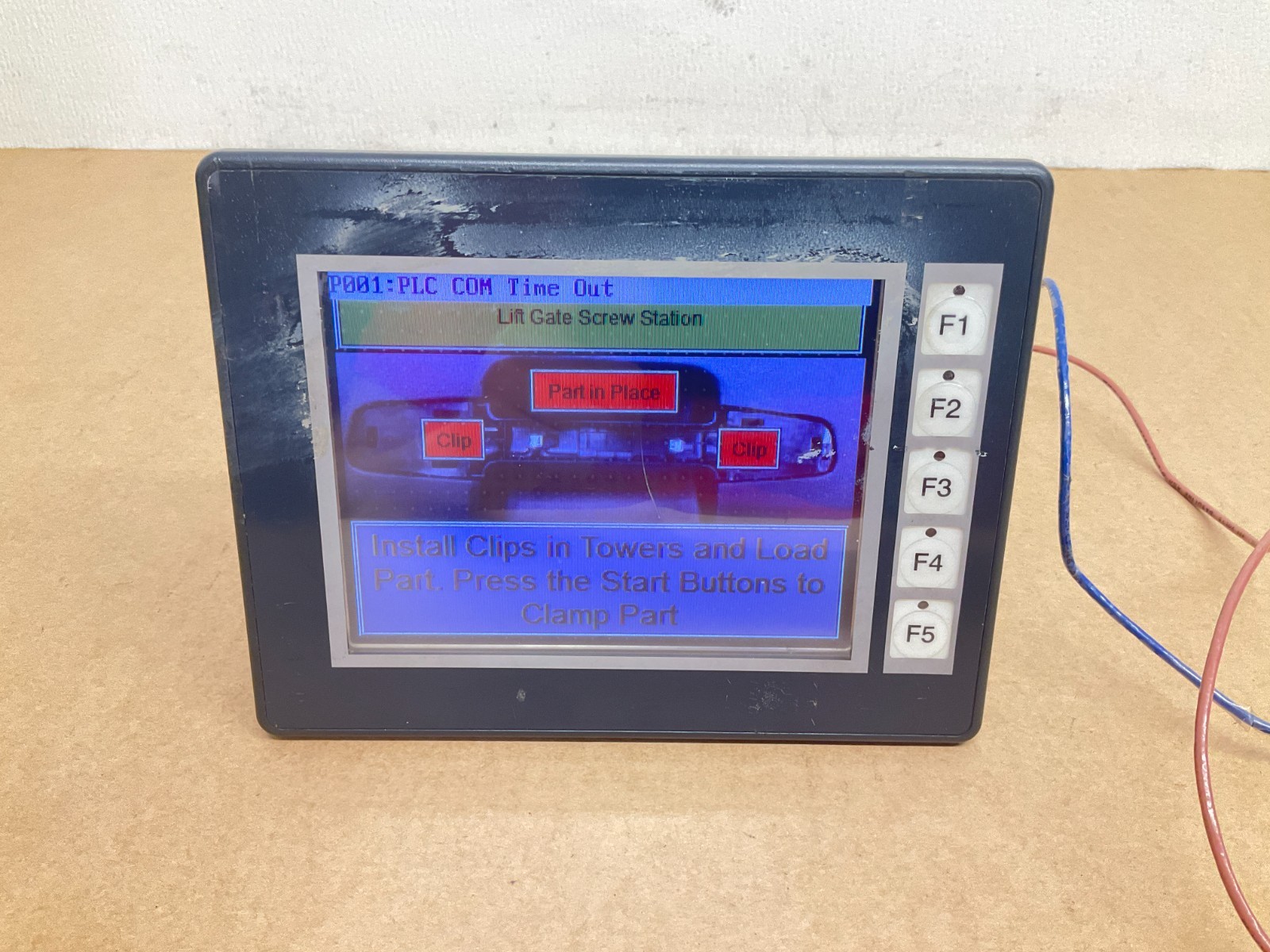 Automation Direct Koyo EA1-T6CL Operator Interface 12-24 VDC EA1T6CL (BDM)