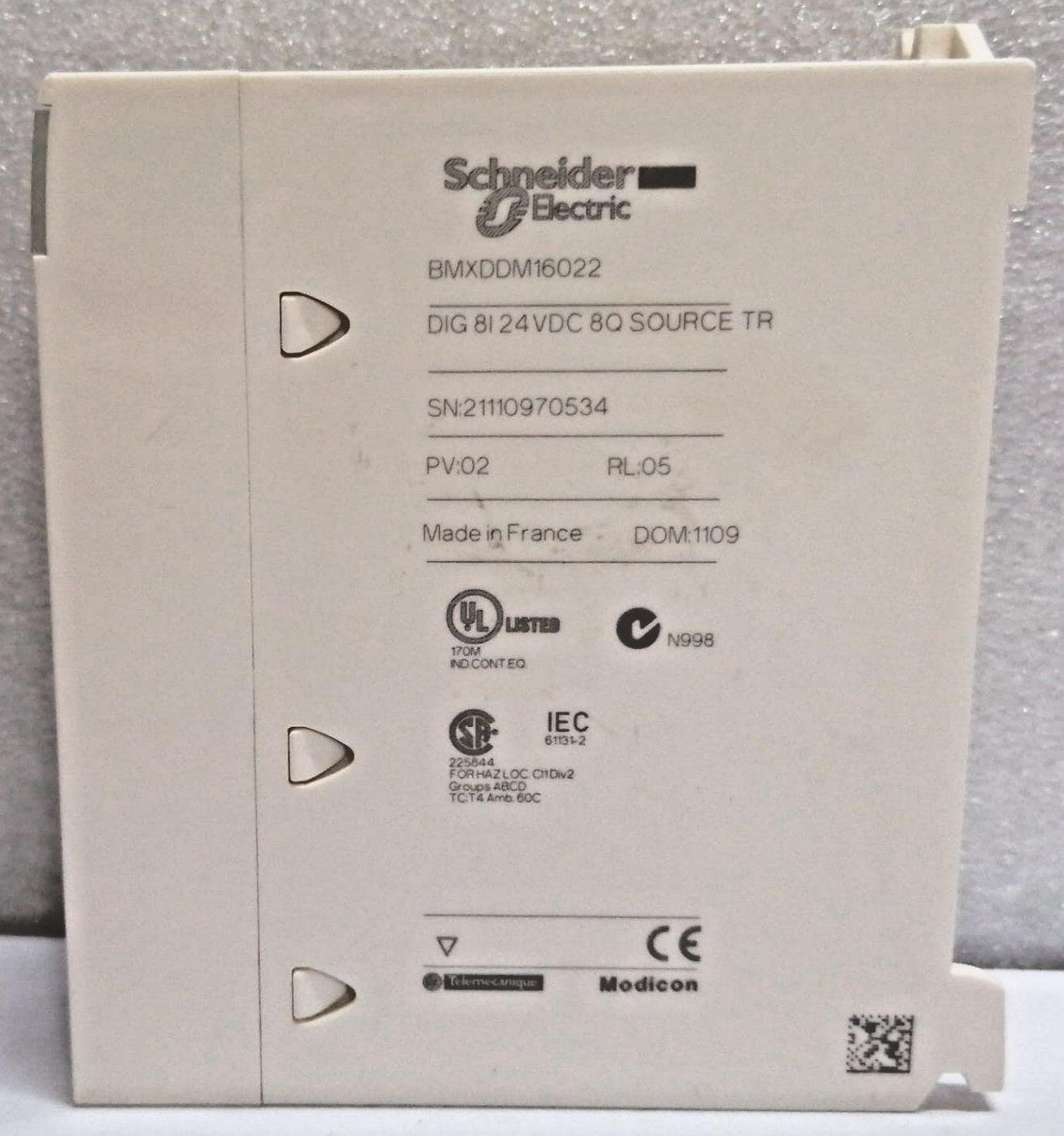 SCHNEIDER ELECTRIC BMXDDM16022 ,MODICON DIG 24VDC 8Q SOURCE – NEW NO BOX