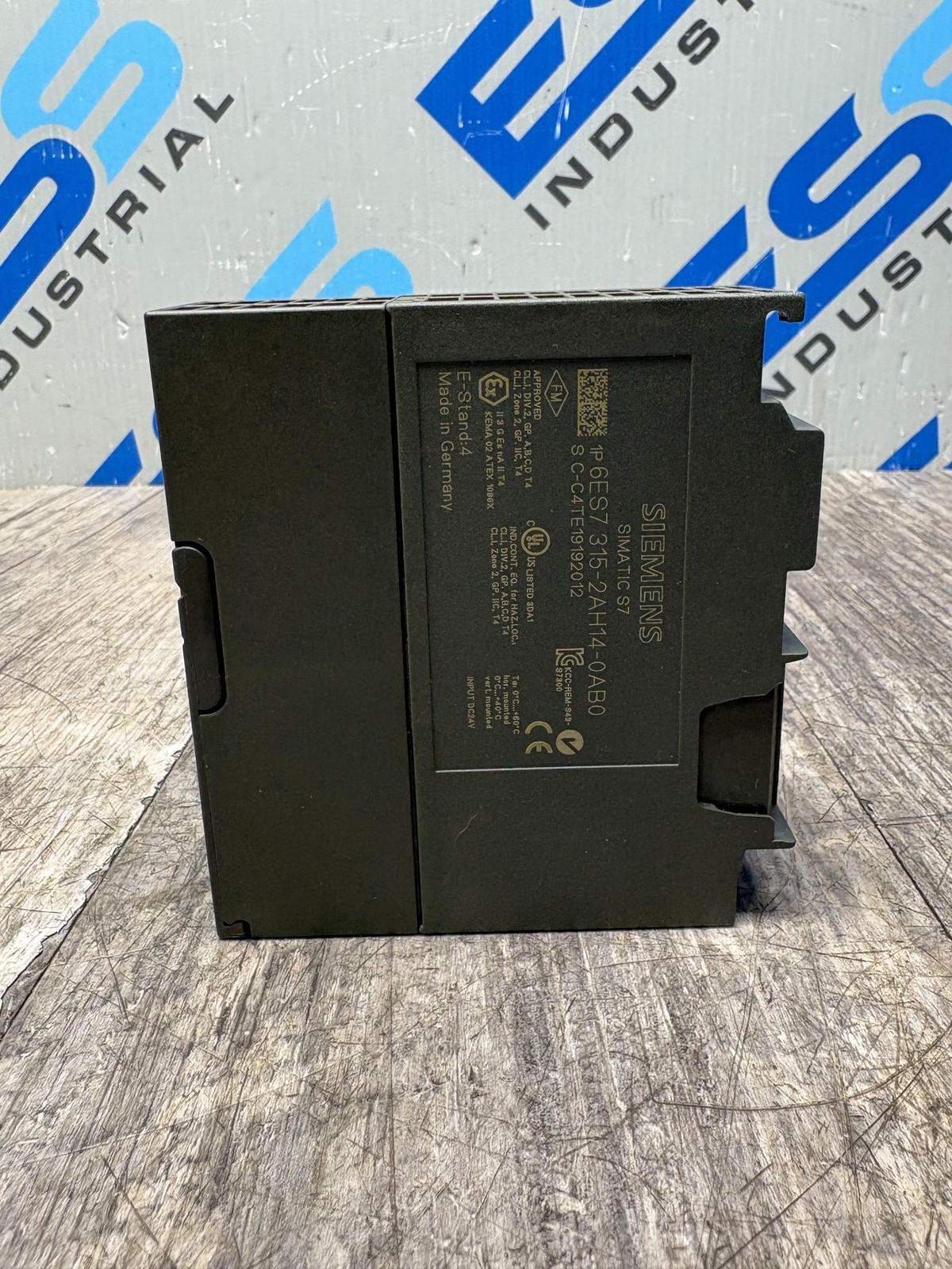 SIEMENS SIMATIC S7-300 CENTRAL PROCESSING UNIT 6ES7 315-2AH14-0AB0