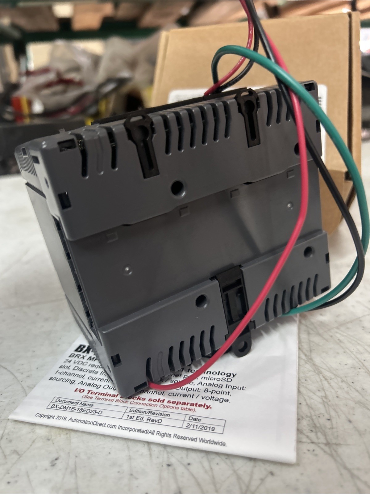 AUTOMATION DIRECT BX-DM1E-18ED23-D / BXDM1E18ED23D Free Shipping
