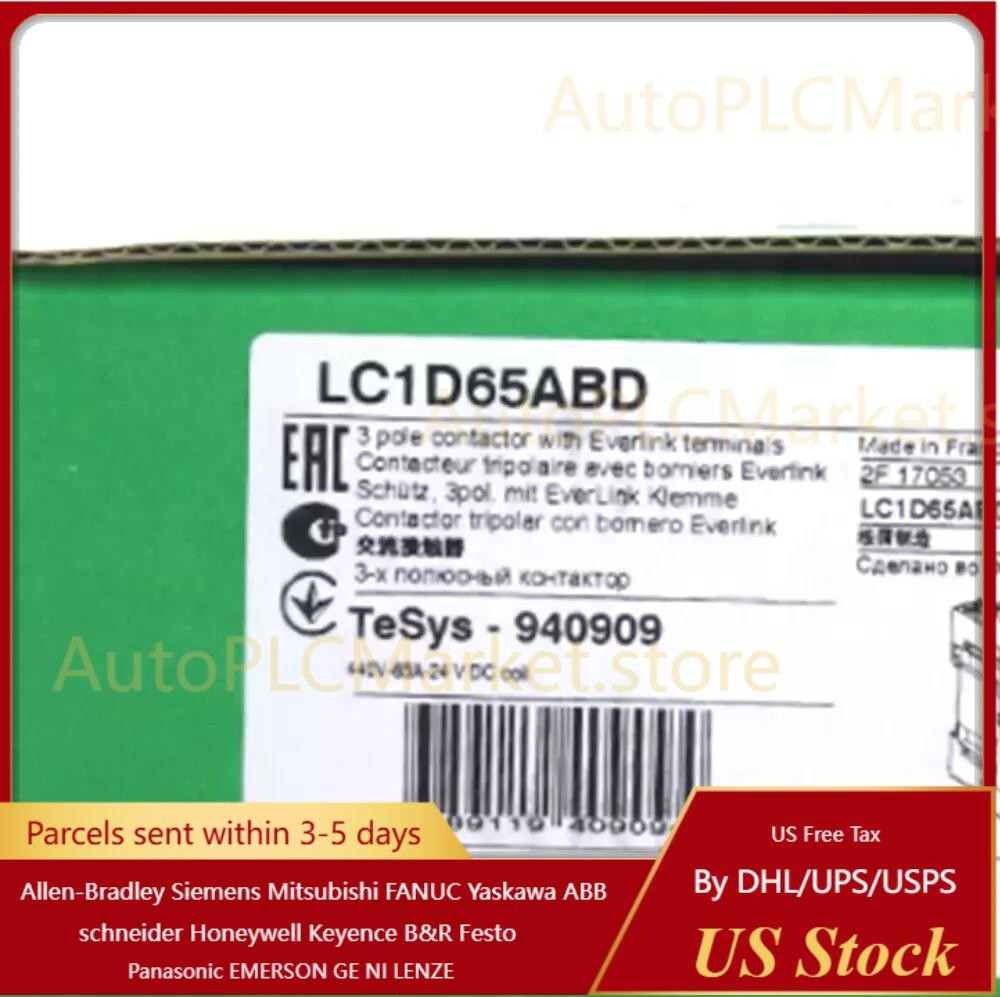 1PC Schneider LC1D65ABD Contactor 65A New In Box Fast Shipping