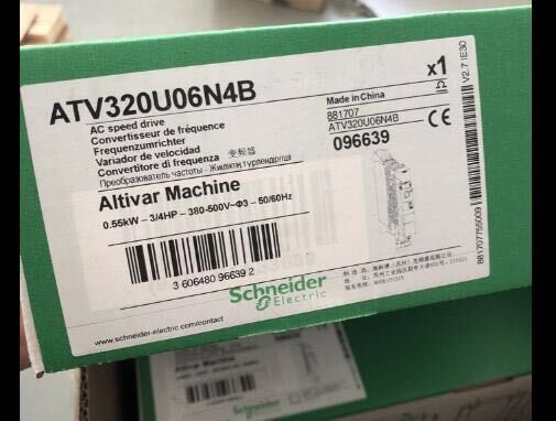 1PC New Schneider ATV320U06N4B Inverter ATV320U06N4B In Box Expedited Shipping