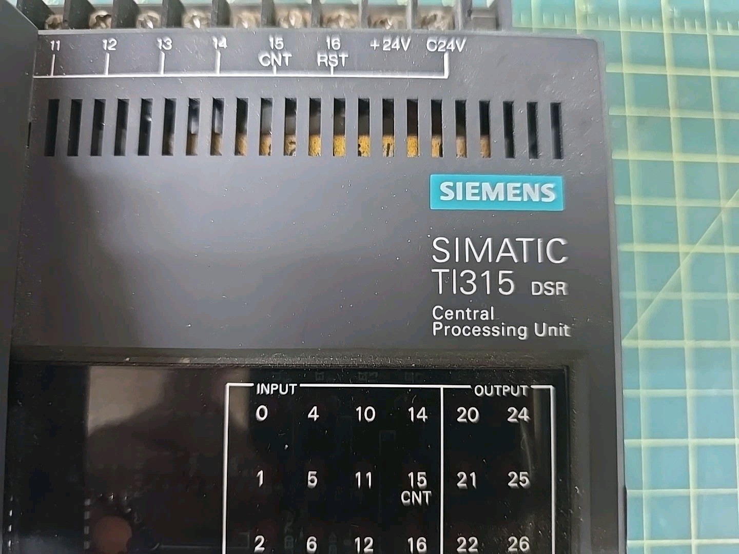 Siemens Simatic TI315 DSR central processing unit, Siemens TI305 Programmer