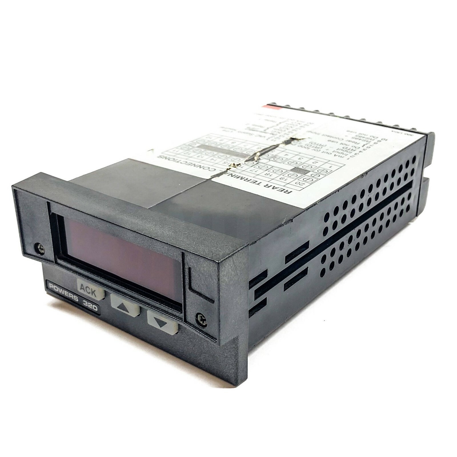 Powers 320-B2000 Process Control Monitor, 120V 50/60Hz, RTD Input, Relay Output