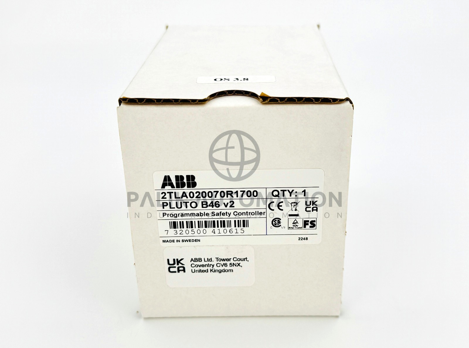 ABB 2TLA020070R1700 PLUTO B46 v2 speed control programmable safety control NEW